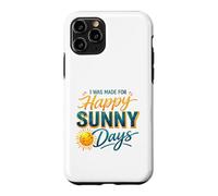 Carcasa para iPhone 11 Pro Happy Sunny Days Sonriente Sol Verano Amante