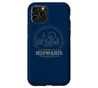 Carcasa para iPhone 11 Pro Harry Potter I'D Rather Stay At Hogwarts This Christmas