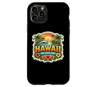 Carcasa para iPhone 11 Pro Hawái The Aloha State Souvenir Visitor Memorabilia Hawaiian