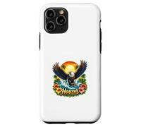 Carcasa para iPhone 11 Pro Hawaii Eagle Tropical Sunset Island Pride