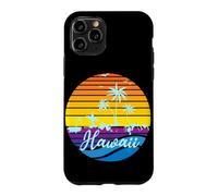 Carcasa para iPhone 11 Pro Hawaii Vintage Sunset Surfer Souvenir