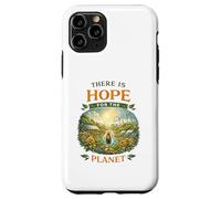 Carcasa para iPhone 11 Pro Hay Esperanza para el Planeta Solarpunk Día de la Tierra Vida Verde