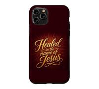 Carcasa para iPhone 11 Pro Healed in The Name of Jesus - Christian Faith Proclamation