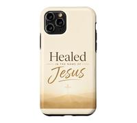 Carcasa para iPhone 11 Pro Healed in The Name of Jesus - Cross at Sunrise