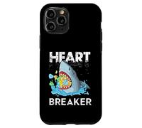 Carcasa para iPhone 11 Pro Heart Breaker Shark Shirt Valentine Shark Shirt Valentines