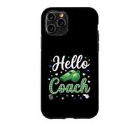 Carcasa para iPhone 11 Pro Hello Coach Silbato Plaid Sports Mentor Design