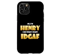 Carcasa para iPhone 11 Pro Henry Costume Idgaf Funny Meme Halloween Costume For Henrys