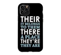 Carcasa para iPhone 11 Pro Her There Are - Inglés Gramática