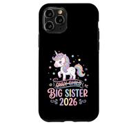 Carcasa para iPhone 11 Pro Hermana Mayor de Only Child 2026, Unicornio, arcoíris, Lindo