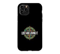 Carcasa para iPhone 11 Pro Hiking Compass Topography Lost and Loving It