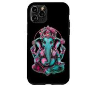Carcasa para iPhone 11 Pro Hindú Ganesha Puja Elefante Dios India Meditación Yoga Murti