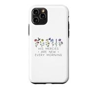 Carcasa para iPhone 11 Pro His Mercies Are New Every Morning Bible Verse Christian God