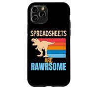 Carcasa para iPhone 11 Pro Hoja de cálculo Divertida Son Impresionantes Hoja de cálculo de Dinosaurios