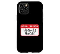 Carcasa para iPhone 11 Pro Hola, Soy de Santo Tomé y Príncipe