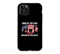Carcasa para iPhone 11 Pro Home of The Free Because of The Brave American Flag