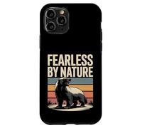 Carcasa para iPhone 11 Pro Honey Badger Vintage de Fearless by Nature