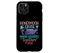 Carcasa para iPhone 11 Pro Honeymoon Cruise 2026 Just Married Matching Couples Vacation