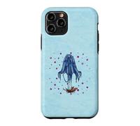 Carcasa para iPhone 11 Pro Hongo Azul, Tapa de Tinta de Mal Humor