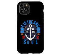 Carcasa para iPhone 11 Pro Hope Is The Anchor of My Soul 50s Inspiración Motivación