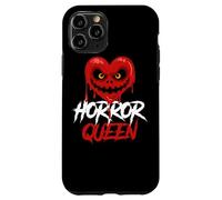 Carcasa para iPhone 11 Pro Horror Queen Zombie Heart Película de Terror Fan Girls Movie Night