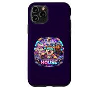 Carcasa para iPhone 11 Pro House Music Shiba-Inu Capybara Melodic Party Design
