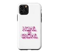 Carcasa para iPhone 11 Pro HOWL & Growl - Eslogan Divertido