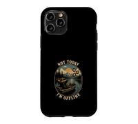 Carcasa para iPhone 11 Pro Hoy NO Estoy Offline Pesca Relajación