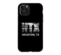 Carcasa para iPhone 11 Pro HTX City of Houston Skyline Art Downtown Texas Souvenir Gift