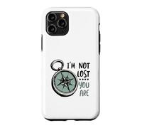 Carcasa para iPhone 11 Pro Humor de Senderismo Gracioso No Estoy perdido Eres