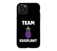 Carcasa para iPhone 11 Pro Humor Food Eggplant Simple Team Eggplant
