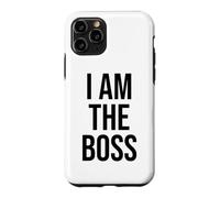 Carcasa para iPhone 11 Pro I Am The Boss Women Big Sister Im Not Bossy Im The Boss Mom