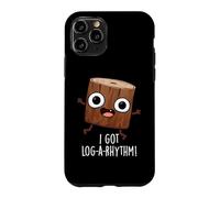 Carcasa para iPhone 11 Pro I Got Log-a-Rhythm Juego de Palabras matemáticas Divertido
