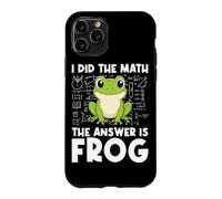 Carcasa para iPhone 11 Pro I Hice The Math La Respuesta es Frog Math Teacher Math Club