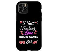 Carcasa para iPhone 11 Pro I Just Freaking Love Juegos de Mesa