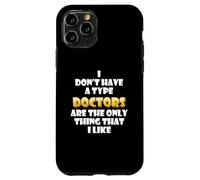 Carcasa para iPhone 11 Pro I Like Doctors Funny Costume Cute Nurses Hospital Staff Dr