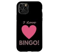 Carcasa para iPhone 11 Pro I Love Bingo! Funny Old Lady Costume Men & Women Bingo