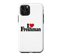 Carcasa para iPhone 11 Pro I Love Heart Freshman Freshmen FROSH Estudiante DE Primer AÑO