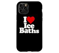Carcasa para iPhone 11 Pro I Love Heart Ice BAÑOS Cold TUBS