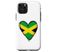 Carcasa para iPhone 11 Pro I Love Jamaica Flag Heart se enorgullece de ser Papa Mama Boy jamaiquino