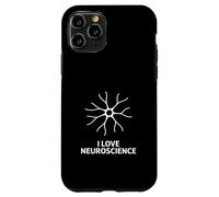 Carcasa para iPhone 11 Pro I Love Neuroscience Brain Design Stem Neurociencia Cita