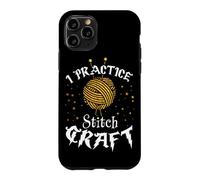 Carcasa para iPhone 11 Pro I Practice Stitch Craft - Yarn Knitting - Knitter's Gift