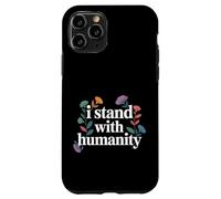 Carcasa para iPhone 11 Pro I Stand with Humanity Apoyo Mundial de bondad |-