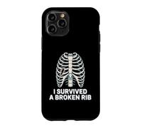 Carcasa para iPhone 11 Pro I Survived A Broken Rib Sobreviviente de recuperación
