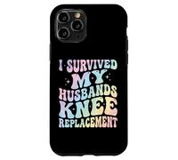 Carcasa para iPhone 11 Pro I Survived My Husbands Knee Replacement Cirugia Articular
