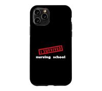 Carcasa para iPhone 11 Pro I Survived Nursing School Graduación Presente Futura Enfermera