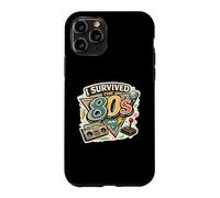 Carcasa para iPhone 11 Pro I Survived The 80s!, Retro Vintage Throwback