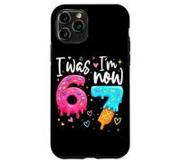 Carcasa para iPhone 11 Pro I Was 6 Now I'm 7 Years Old Birthday Six Seven Kids Party