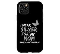 Carcasa para iPhone 11 Pro I Wear Silver FOR MY MOM Parkinson's Disease Awareness