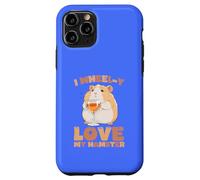 Carcasa para iPhone 11 Pro I Wheel-y Love My Hamster Kawaii Lindo Divertido