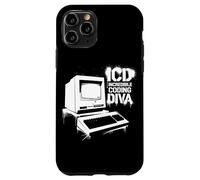 Carcasa para iPhone 11 Pro ICD Incredible Coding Diva Codificación Clínica Mujer